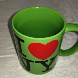 Jay Joshua I Love NY Green Mug